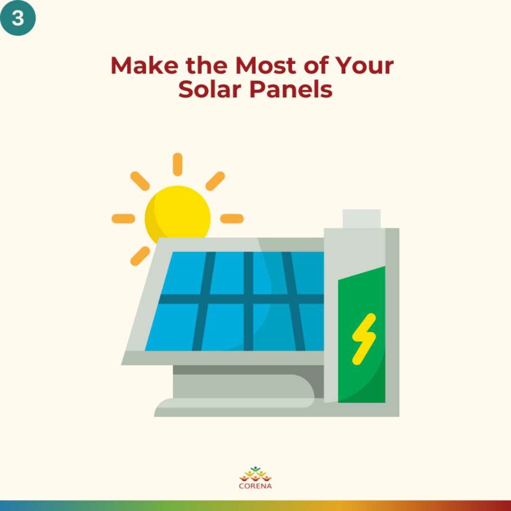 Make the most of your solar panels