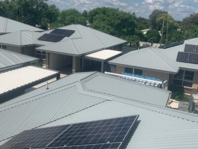 Abbeyfield Kooringal with CORENA funded solar panels on roof