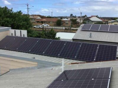 Ballina Byron Family Day Care with CORENA funded solar panels on roof