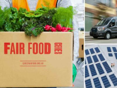 CERES Fair Food, Preston - Electric Vehicle & Solar Panels