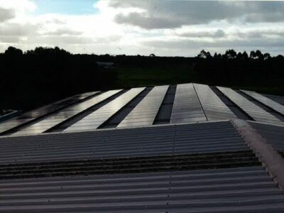 Club Italia with CORENA funded solar panels on roof