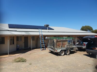 Mary Knoll Retreat Centre with CORENA funded solar panels on roof