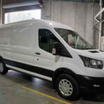 An electric van used by CERES Fair Food to deliver food boxes.