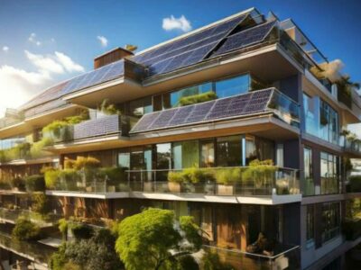 Solar balconies and facades